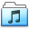 Music Folder Smooth Icon 32x32 png